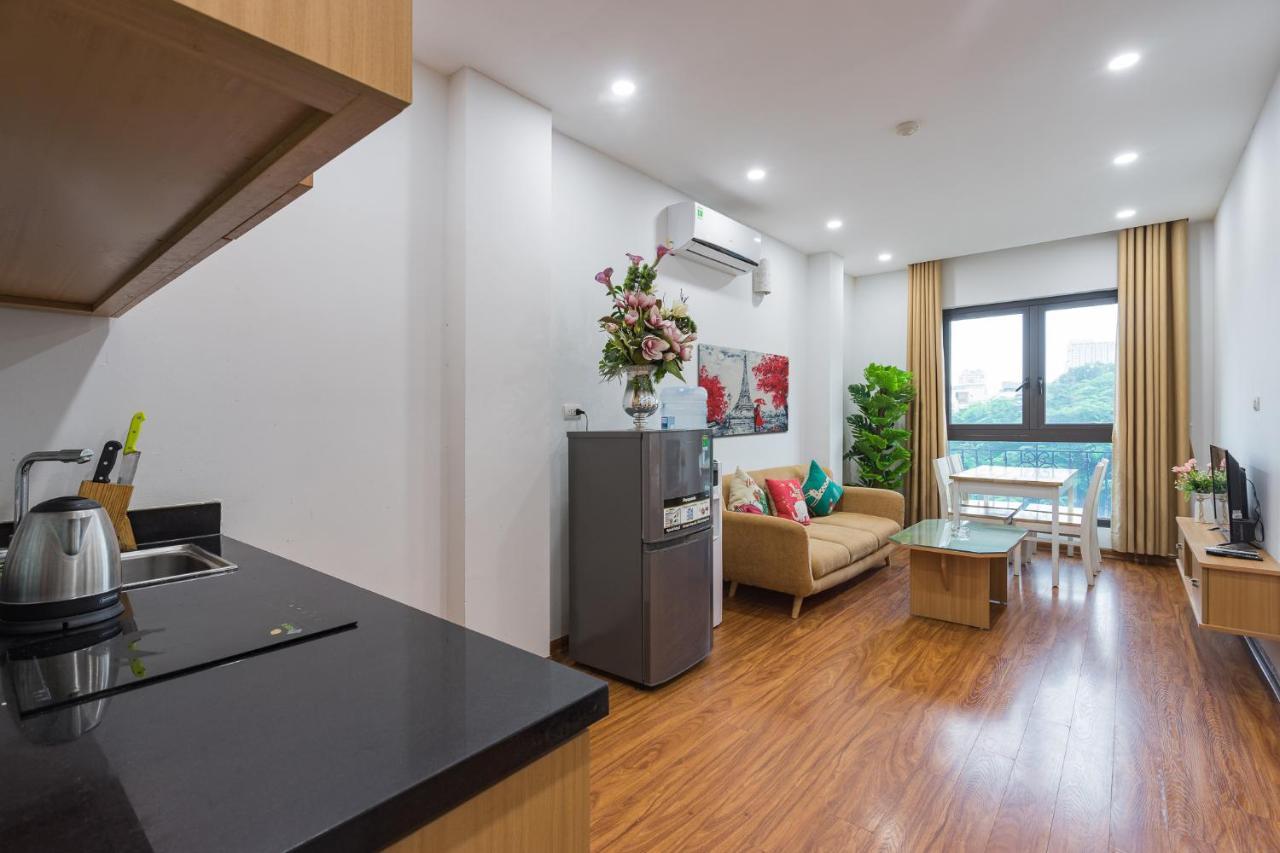 Granda Quan Hoa Apartment Hanoi Dış mekan fotoğraf